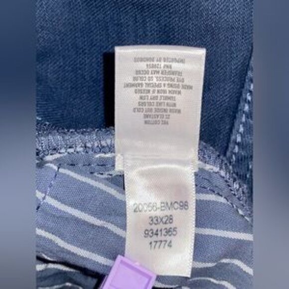 Mens Bonobos NWT straight fit medium blue stretchy cotton Jeans size 33/28 - Picture 4 of 7